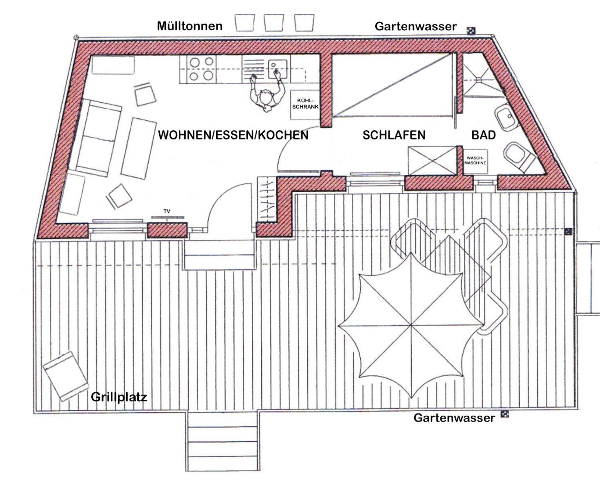 Ferienhaus Manoury Am Klosterbrunnen Waldeck  Kültér fotó